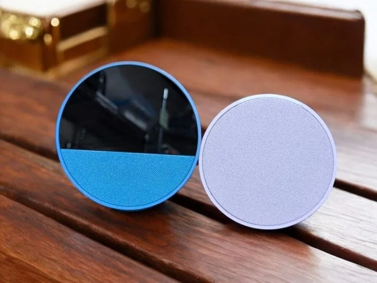 Echo Spot ブルー Echo pop パープル セット Echo Spot ブルー Echo