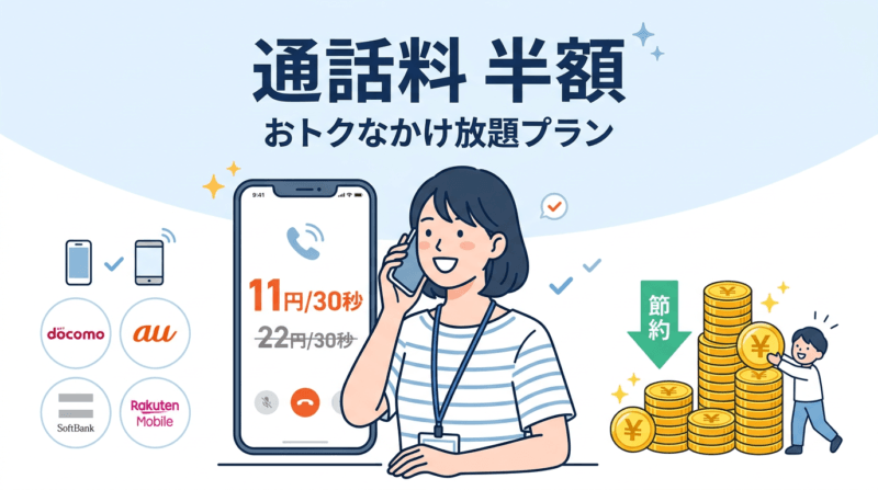BB.exciteでんわ サービス概要 通話料半額