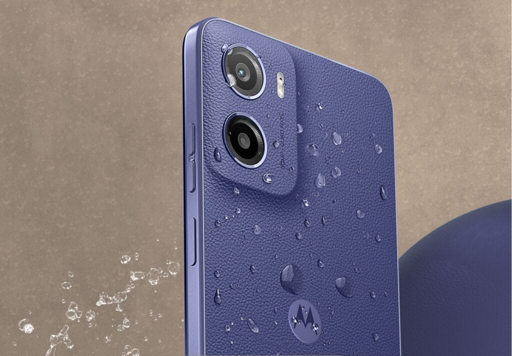 moto g05 背面デザインとカメラ
