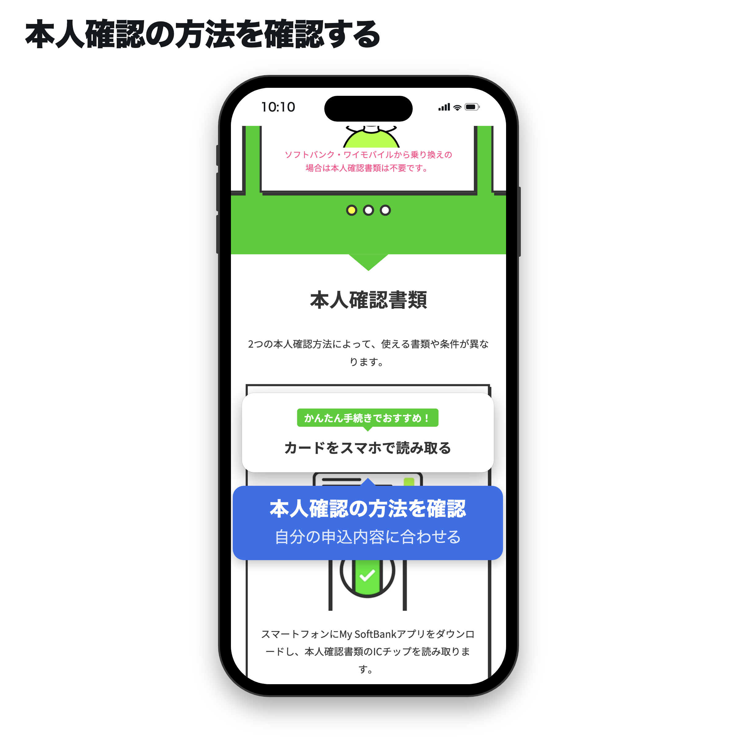 LINEMO公式公開案内の画面（手順2）