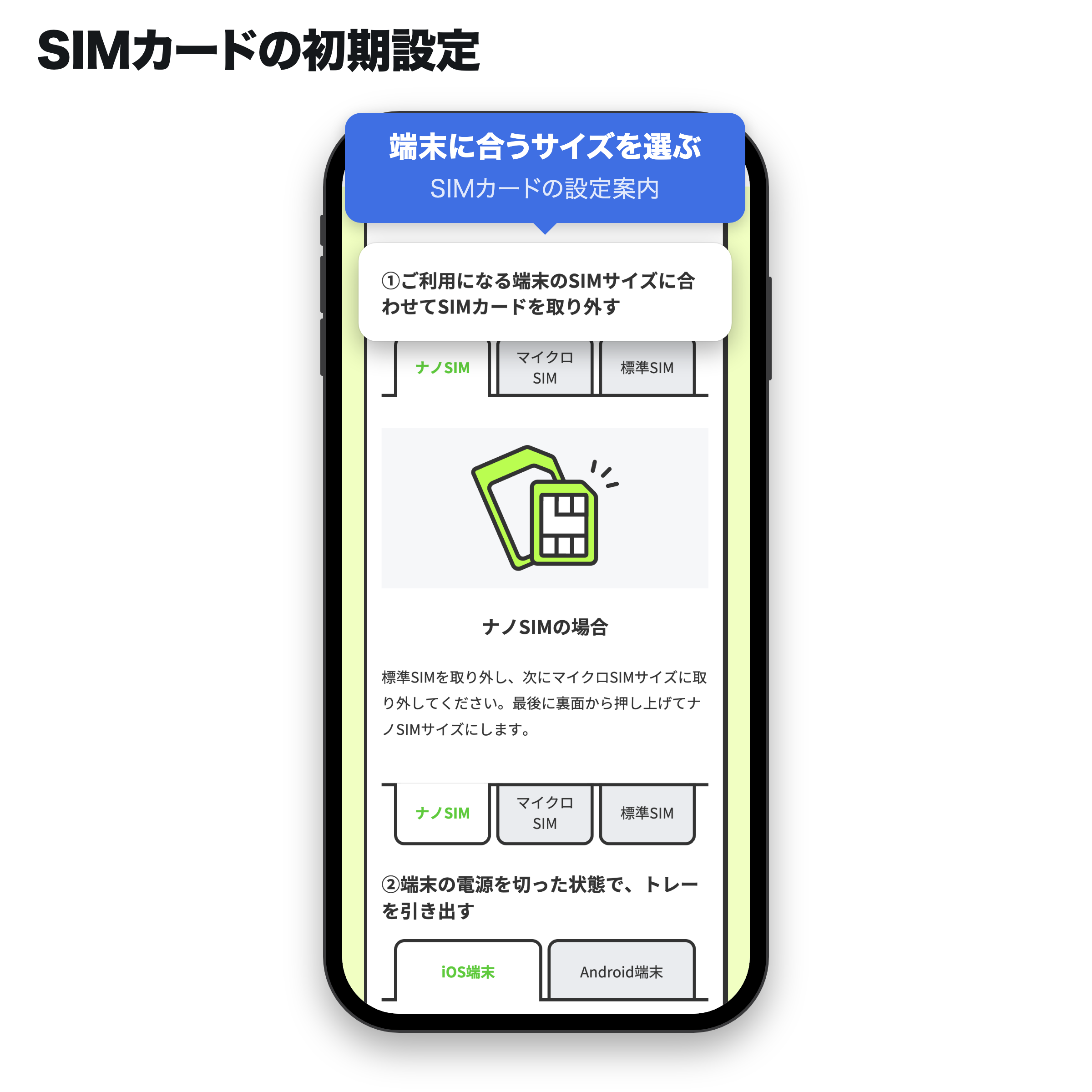 LINEMO公式公開案内の画面（手順3）